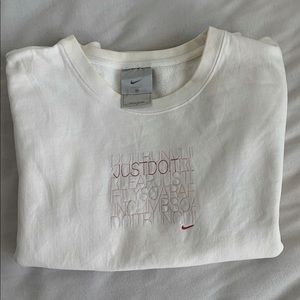 Vintage Nike Crewneck Sweatshirt Silver Tag